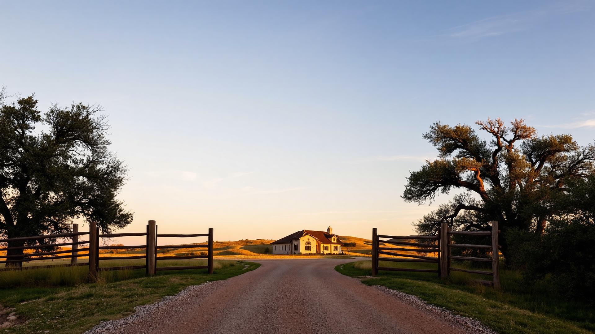 Limestone Texas home with mature oak on a large lot near Liberty Hill